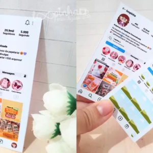 Cartão de Visita Feed Instagram - EDITÁVEL CANVA