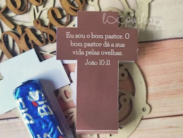 Cruz Porta Baton e Bis - Páscoa 2025 - Imagem 2