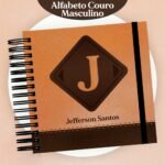 Combo Alfabeto Couro Masculino - Encadernação (Pamella) - Imagem 7