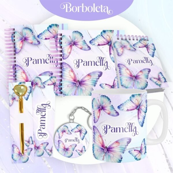 Combo Borboleta - Encadernação (Pamella) - Imagem 1