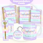 Combo Empreendedora Candy - Encadernação (Pamella)