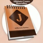 Combo Alfabeto Couro Masculino - Encadernação (Pamella) - Imagem 6