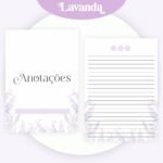 Combo Alfabeto Floral Lavanda - Encadernação (Pamella) - Imagem 3