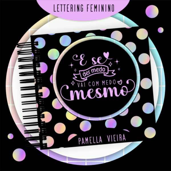 Combo Lettering Feminino - Encadernação - Imagem 4