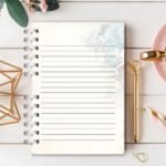 Floral Vintage - Caderno para Anotações 2 em 1 ( Para Assembleias e Congressos) - Imagem 4