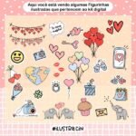 Kit Digital + Arquivos de Corte e Canecas - Dia dos Namorados - Imagem 4