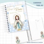 COMBO Nossa Senhora de Lourdes Menino - Encadernação - Imagem 2