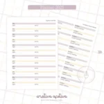 Planner 2025 Lilás e Amarelo (Criativa Afetiva) - Imagem 4