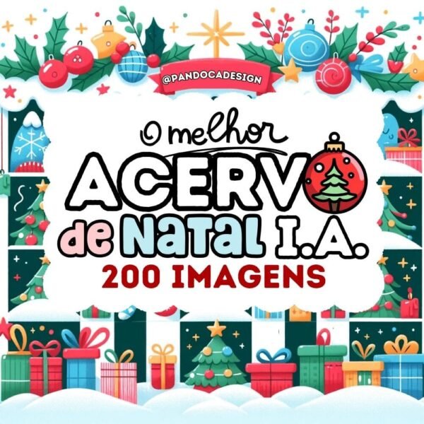 Acervo de Natal I.A. 200 imagens (Pandoca) - Imagem 1