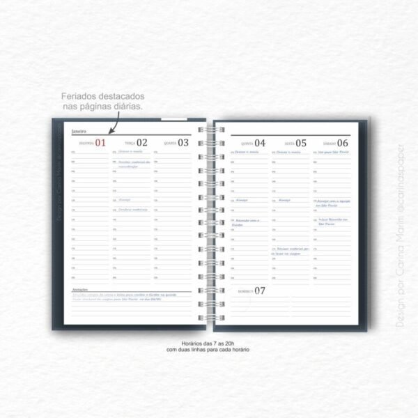 COMBO Agenda Office Semanal 2024 - Imagem 13