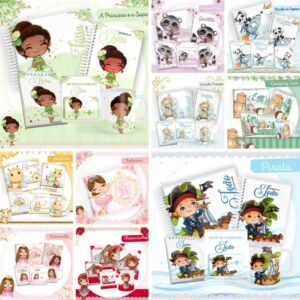 47 Kits Maternidade - Livro do Bebê, Caderneta, Card Sus e Brindes