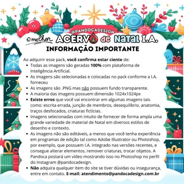 Acervo de Natal I.A. 200 imagens (Pandoca) - Imagem 10