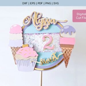 Topo Sweet Cake Shaker