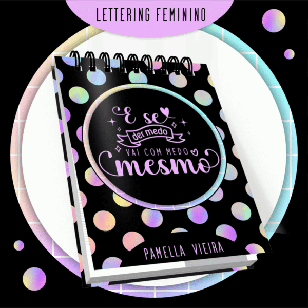 Combo Lettering Feminino - Encadernação - Imagem 5