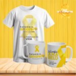 Combo Setembro Amarelo 2023 - Caneca | Camisa - Imagem 5