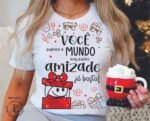 Estampas Canecas | Camisas - Natal Amizade Flork (Lidyane) - Imagem 9
