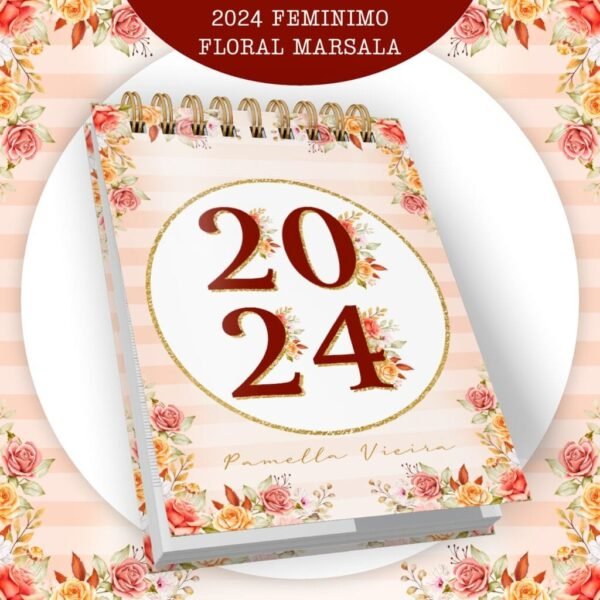 Combo Floral Feminina 2024 - Encadernação (Pamella) - Imagem 4