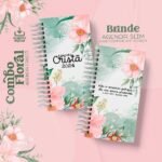 Combo Agenda Cristã Floral - Imagem 5