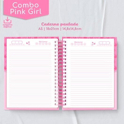 5733c2_cd04c29d72ae4a31a9bb4b98680db83bmv2.jpg Combo Pink Girl - Encadernação - Imagem 4