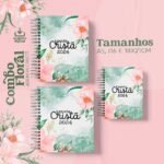 Combo Agenda Cristã Floral - Imagem 3