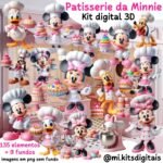 Patisserie da Minnie - Kit Digital