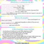 Kit Digital Calendários Coloridos 2024 (Desenhintos da Jana) - Imagem 2