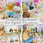 Coleção Dia das Mulheres - Kit Digital Fé, Menina (Desenhitos da Jana)