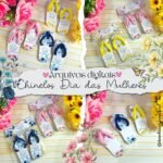 Chinelos Xuxinha Dia das Mulheres (Desenhitos da Jana)