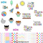 Kit Dia das Crianças 2024 (Desenhintos da Jana) - Imagem 3