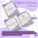 Coleção 03 - Profissões Femininas- Encadernação (Luminous)
