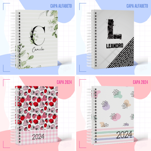 Coletiva 50 Capas A5 (Agendas, Planners e Cadernos) - Imagem 8