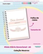 Miolo Diário Devocional | A5 | Neutros - Imagem 5