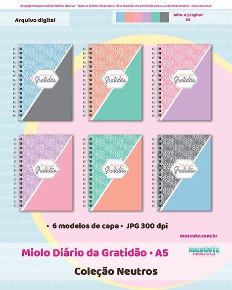 5f98bb_b31f871d3df7462c8f238fc70c5a7632mv2.jpg Miolo Diário da Gratidão | A5 | Neutros - Imagem 3
