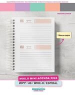 Combo AGENDA BÁSICA 2024 | A5 | A6 - 1DPP e 2DPP DATADA - Imagem 15