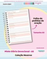 Miolo Diário Devocional | A5 | Neutros - Imagem 6
