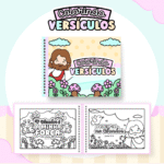 COMBO Colorindo Versiculos - Livros de Colorir (Pamella Vieira)