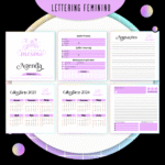 Combo Lettering Feminino - Encadernação - Imagem 6