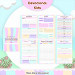 Combo Devocional Kids Menina - Encadernação (Pamella) - Imagem 2