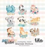 Mamãe Bicho - Bloquinhos + Ilustrações + Papéis - Imagem 12