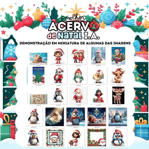 Acervo de Natal I.A. 200 imagens (Pandoca) - Imagem 8