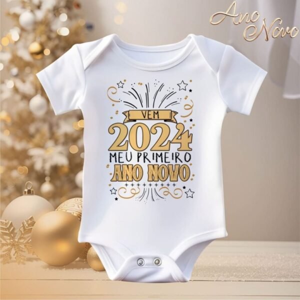 Pacote de Artes Body Infantil - Ano Novo 2024 V23 (Vintage) - Imagem 14