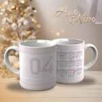 Pacote de Artes Canecas Personalizadas - Ano Novo 2024 V23 (Vintage) - Imagem 11