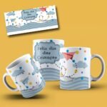 Combo 30 Artes Canecas - Dia das Crianças - Imagem 30