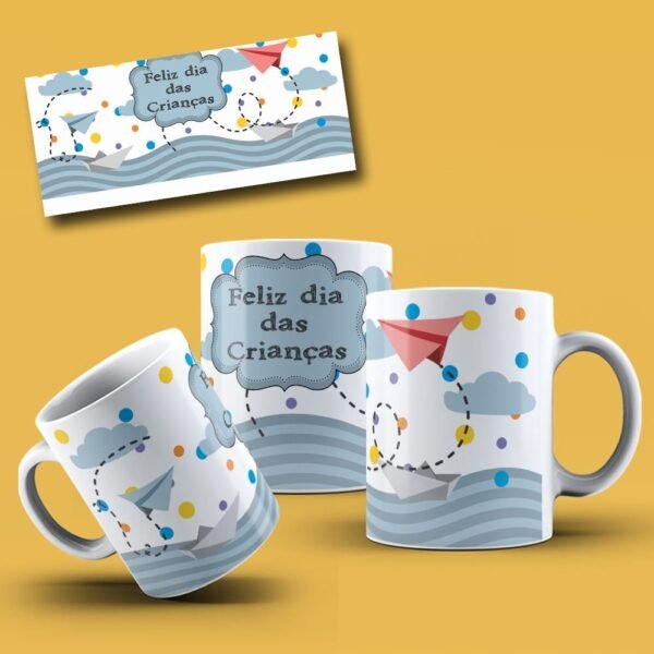 Combo 30 Artes Canecas - Dia das Crianças - Imagem 30