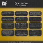 Plaquinhas - Salmos (Kif Criações)