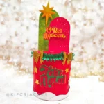 Topo de Bolo Natal - O Rei Nasceu (Kif)