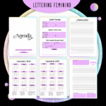 Combo Lettering Feminino - Encadernação - Imagem 7