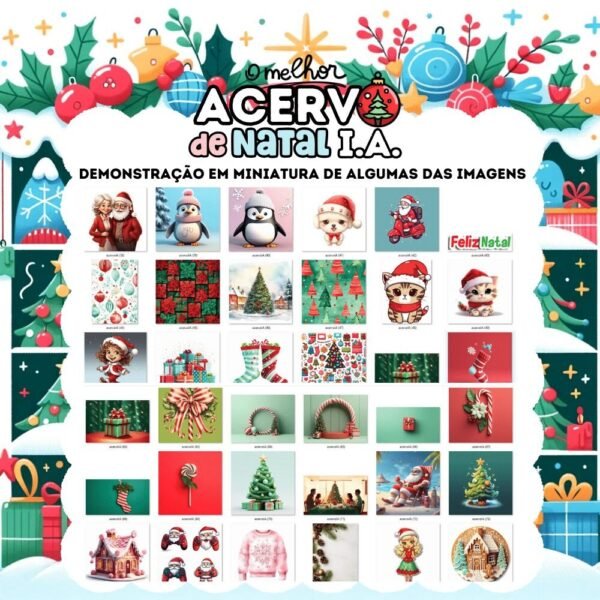 Acervo de Natal I.A. 200 imagens (Pandoca) - Imagem 7