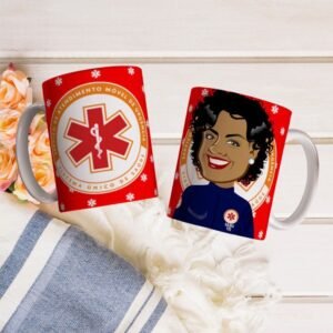 20 Estampas Canecas Socorristas do SAMU