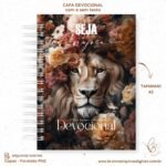 Capas Seja Forte e Corajosa Leão para Bíblias e Devocional - Imagem 7